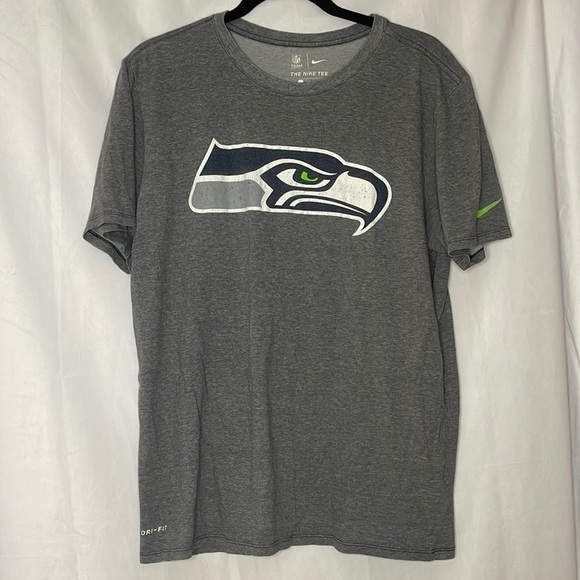 NIKE SEAHAWKS GRAPHIC LOGO TEE (L) - Picture 1 of 7